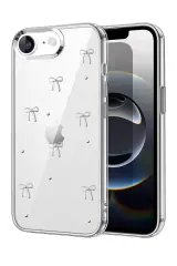 Newface Apple İphone 16e Fiyonk Desenli Kapak - Desen 5