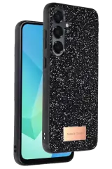 Onegif Samsung Galaxy A16 5g Bright Simli Kapak - Siyah