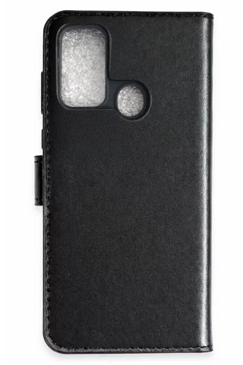 Newface Tecno Spark 7 Trend S Plus Kapaklı Kılıf - Siyah