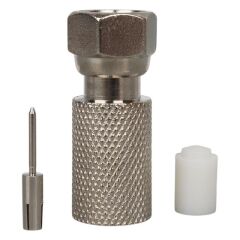 F Erkek Konnektör Rg11 Pimli İğneli Model