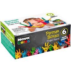 Parmak Boyası 25mlx6 Renk