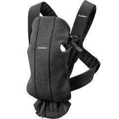 BabyBjörn Kanguru Mini 3D Cotton Jersey / Charcoal Grey