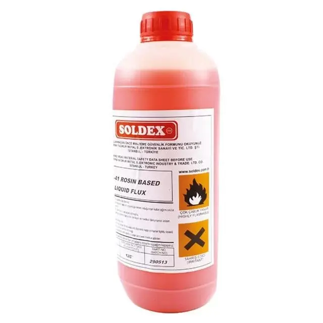 Soldex Asr-41 1 Lt. Köpürebilir Reçine Bazlı Sıvı Flux