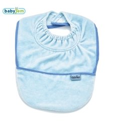 Babyjem Kadife Önlük Mavi