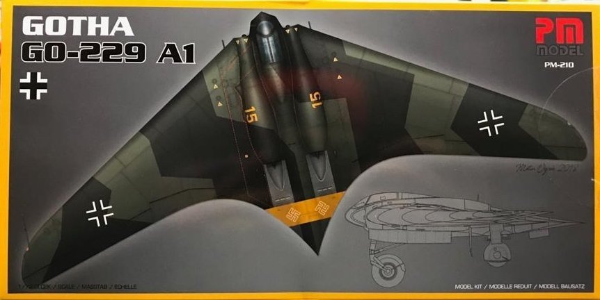Pm-210 Gotha Go-229 A1 Model Uçak 1:72