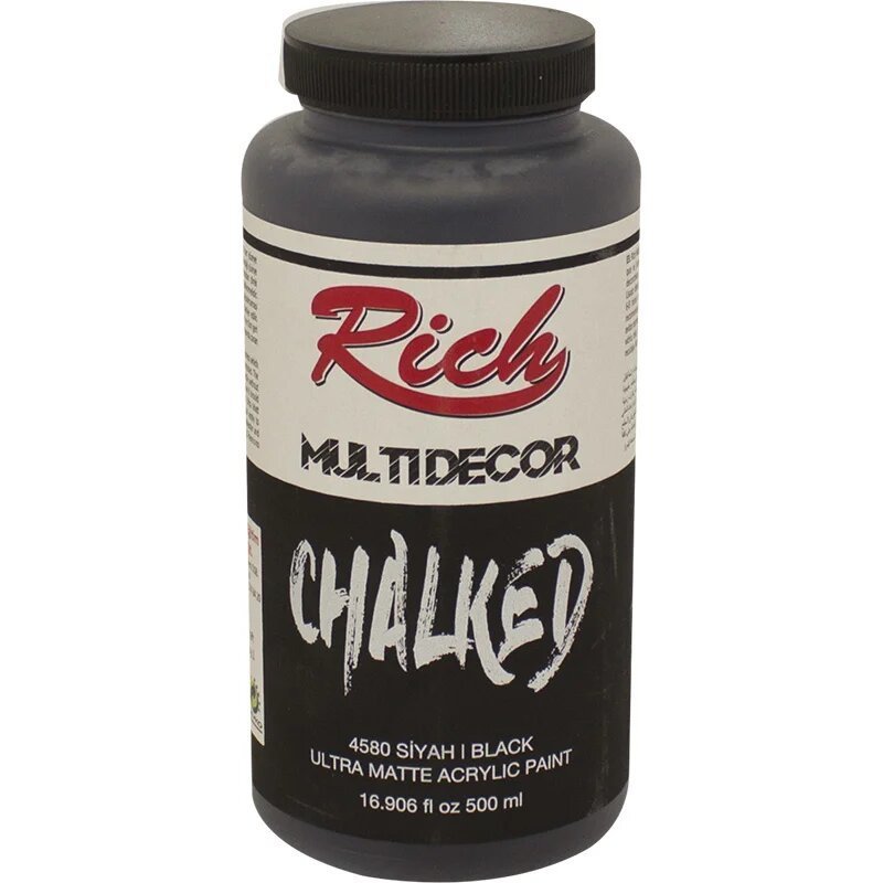 Multidecor Chalked - 500cc - Siyah - N:4580