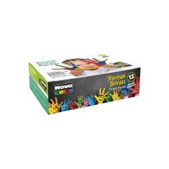 Parmak Boyası 25mlx12 Renk