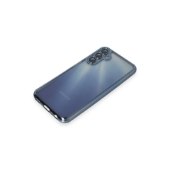 Samsung Galaxy A35 5g Kılıf Razer Lensli Silikon - Açık Mavi