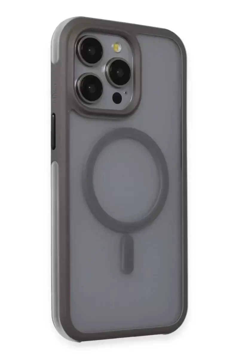 Joko Apple İphone 15 Pro Toras Airbag Magsafe Kapak - Titan Gri