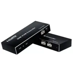 Novacom Nvc-kvm60 4k 60 Metre Hdmı+usb+ır To Cat6 Kvm Extender