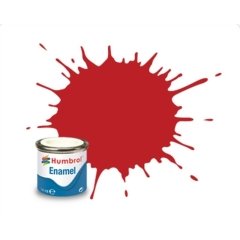 Enamel Maket Boyası - Scarlet Mat - 14ml - N:60