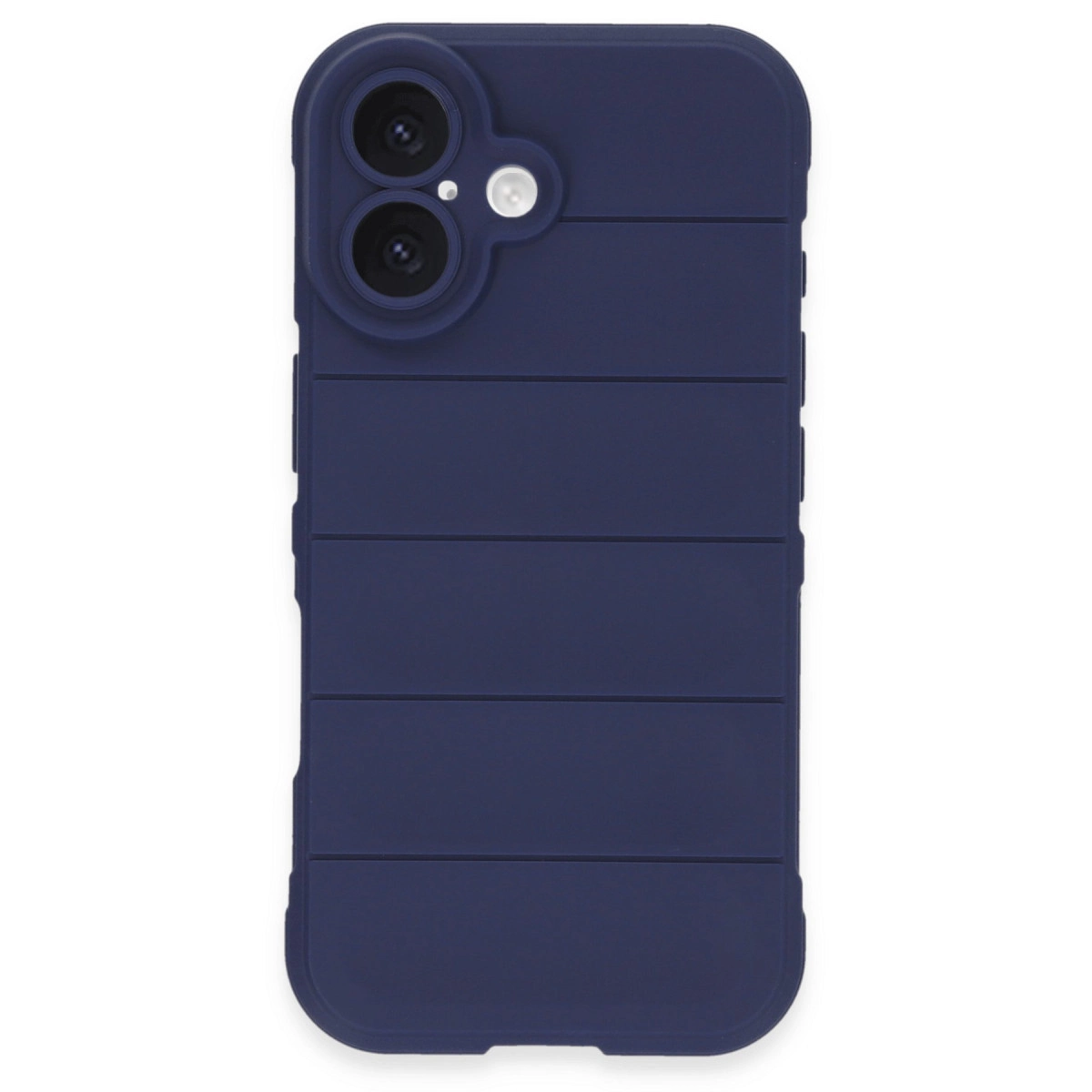 İphone 16 Plus Kılıf Optimum Silikon - Lacivert
