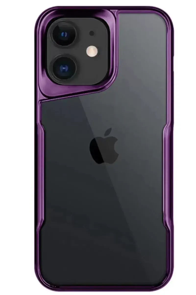 Newface Apple İphone 11 Kılıf Boyi Silikon Kapak - Derin Mor