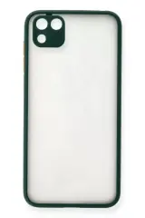 Newface Huawei Y5p Kılıf Montreal Silikon Kapak - Yeşil