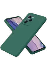 Newface Xiaomi Poco X5 Pro 5g Nano İçi Kadife Silikon - Koyu Yeşil