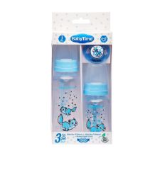 Baby Time BT209 3lü Pp Biberon Seti 0-6 Ay - Mavi