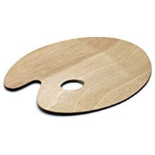 Ahşap Palet-Oval 20x30cm