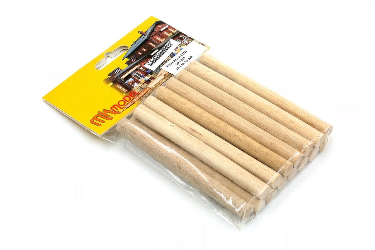 Yuvarlak Çıta 10mmx10cm 15 Adet