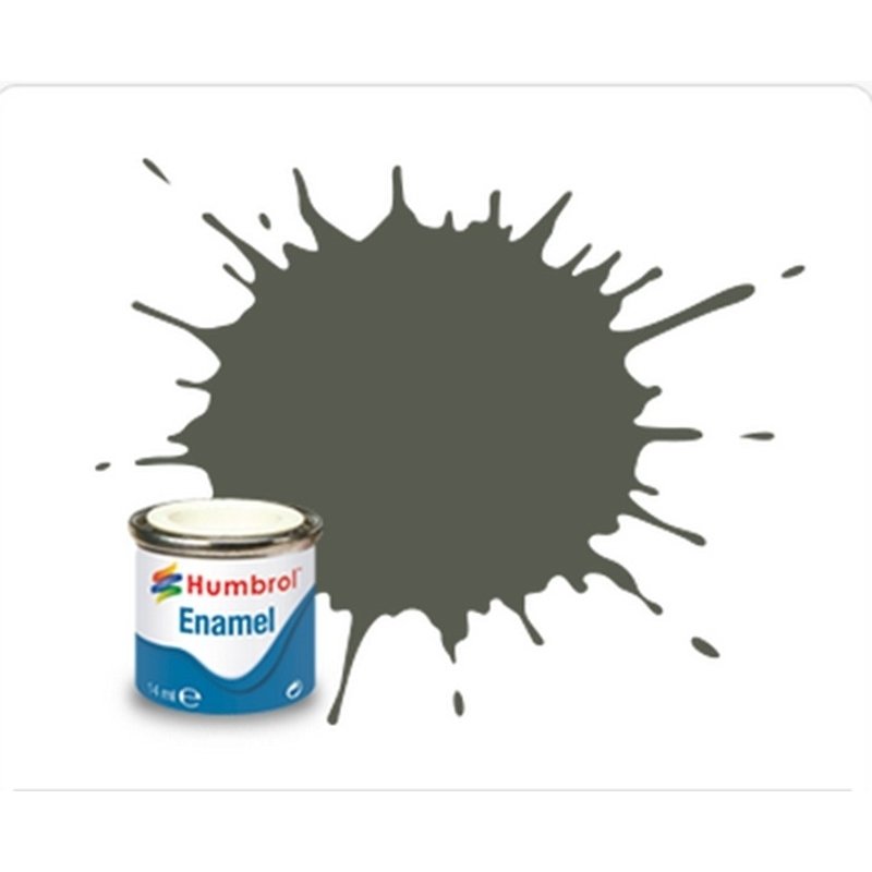 Enamel Maket Boyası - Blackgreen Mat - 14ml - N:241