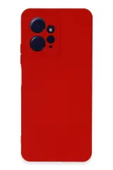Newface Xiaomi Redmi Note 12 4g Kılıf Nano İçi Kadife Silikon - Kırmızı