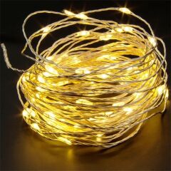 Powermaster 3*aa Pilli 4 Renkli Rgb Sabit 10 Metre Kablolu Bağ Led