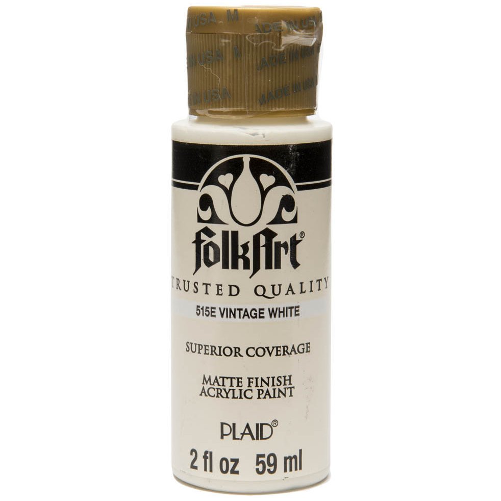 Folkart Akrilik Boya 59 ml - 515 Vintage White