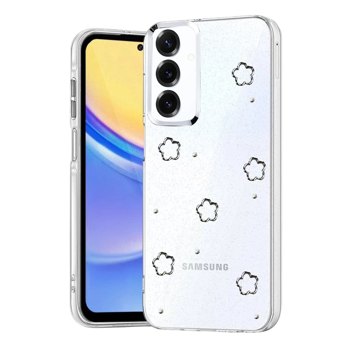 Samsung Galaxy A15 4g Fiyonk Desenli Kapak - Desen 2