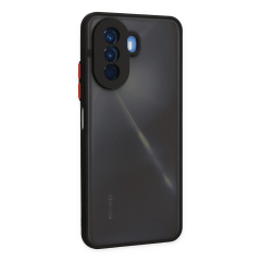 Huawei Nova Y70 Kılıf Montreal Silikon Kapak - Siyah
