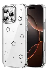 Newface Apple İphone 16 Pro Max Fiyonk Desenli Kapak - Desen 2