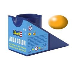 Aqua Color Maket Boyası - Lufthansa Yellow Silk Mat - 18ml - 36310