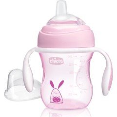 Chicco Bardak Yumuşak Uçlu  Geçiş Bardağı 4M+ Kız
