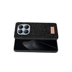 Onegif Xiaomi Redmi Note 15 Pro 5g Bright Simli Kapak - Siyah