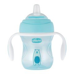 Chicco Yumuşak Uçlu Geçiş Bardağı 4M+ Erkek