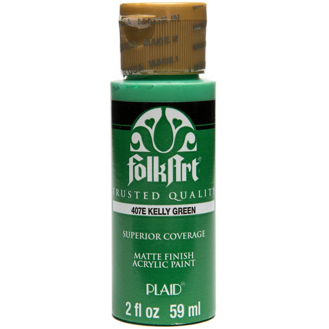 Folkart Akrilik Boya 59 ml - 407 Kelly Green