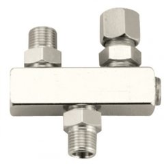 Airbrush İkili Çoklayıcı 1/8 Erkek