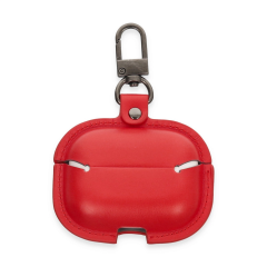 Airpods 3 (3.nesil) Çanta Deri Kılıf - Kırmızı