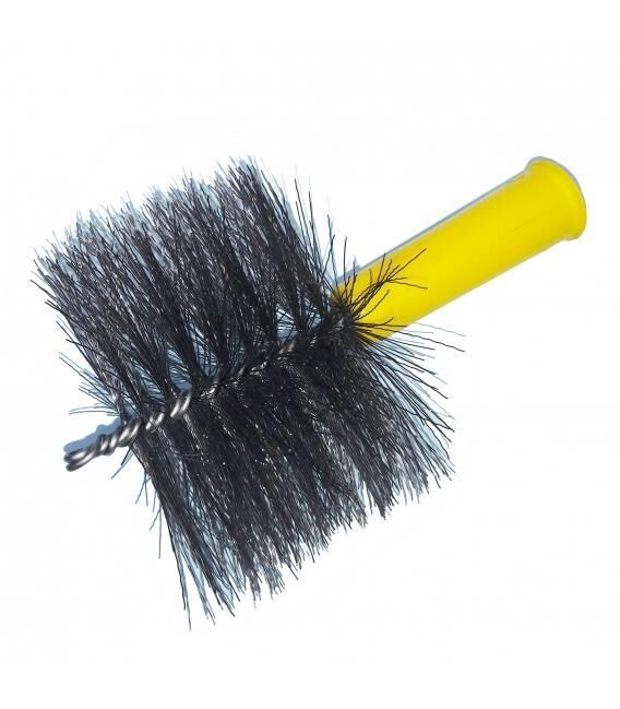 Boru Temizleme Fırçası Plastik Saplı Tek Yön (Metal) 13 cm