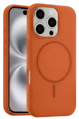 Joko Apple İphone 16 Pro Kılıf Jully Magsafe Kapak - Turuncu