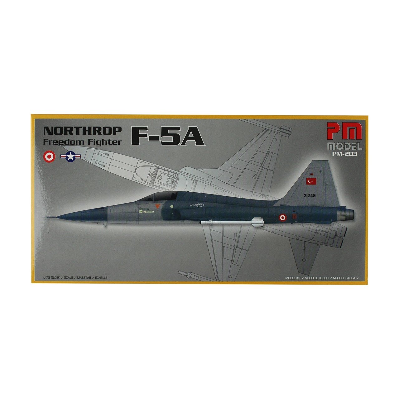 Pm-203 Northrop Freedom Fighter F-5A Model Uçak 1:72