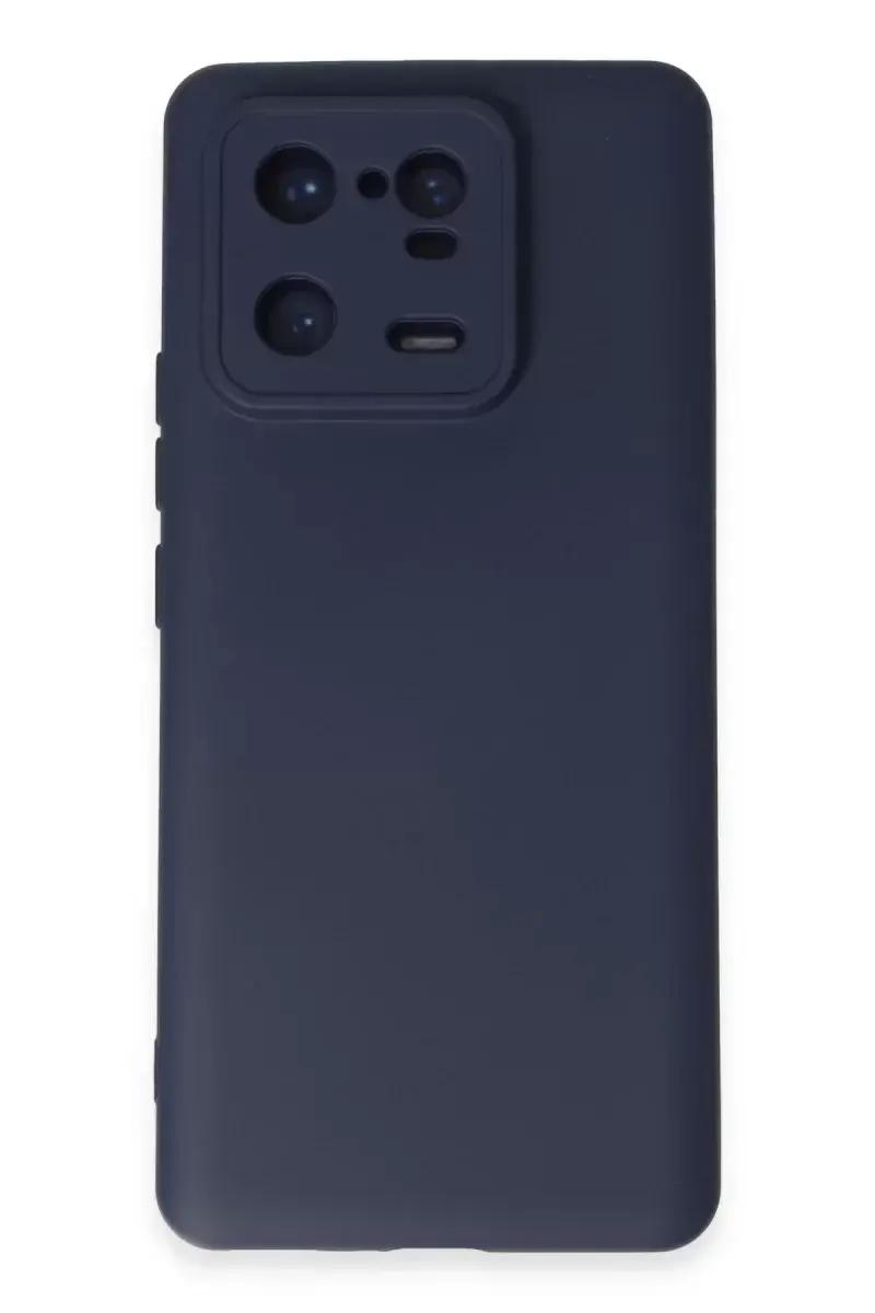 Newface Xiaomi Mi 13 Pro Kılıf Nano İçi Kadife Silikon - Lacivert