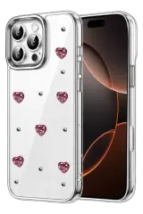 Newface Apple İphone 16 Pro Max Fiyonk Desenli Kapak - Desen 3