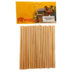 Yuvarlak Çıta 4mmx10cm 50 Adet