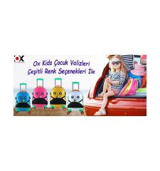 Ox Kids Oyuncaklı Çocuk Valiz - Mavi