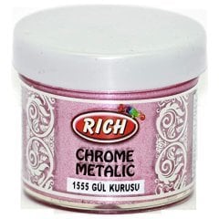 Chrome Metalik Boya - 60cc - Gül Kurusu - N.1555