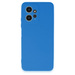 Xiaomi Redmi Note 12 4g Kılıf First Silikon - Mavi