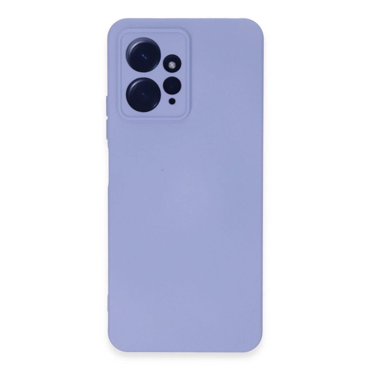 Xiaomi Redmi Note 12 4g Kılıf Nano İçi Kadife Silikon - Lila