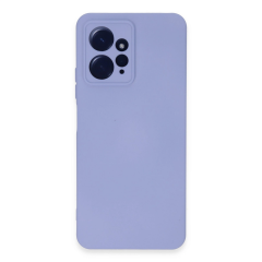 Xiaomi Redmi Note 12 4g Kılıf Nano İçi Kadife Silikon - Lila