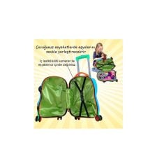 Ox Kids Çocuk Valiz - Sarı