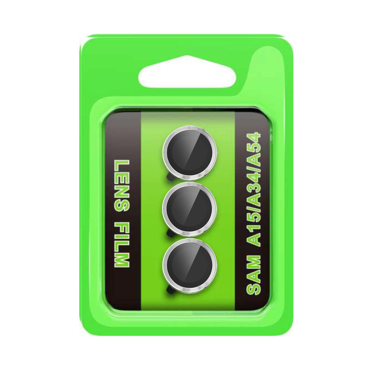 Samsung Galaxy A15 4g Raze Metal Kamera Lens - Gümüş