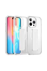 Joko İphone 14 Pro Max Kılıf Alfa Magsafe Standlı Kapak - Şeffaf